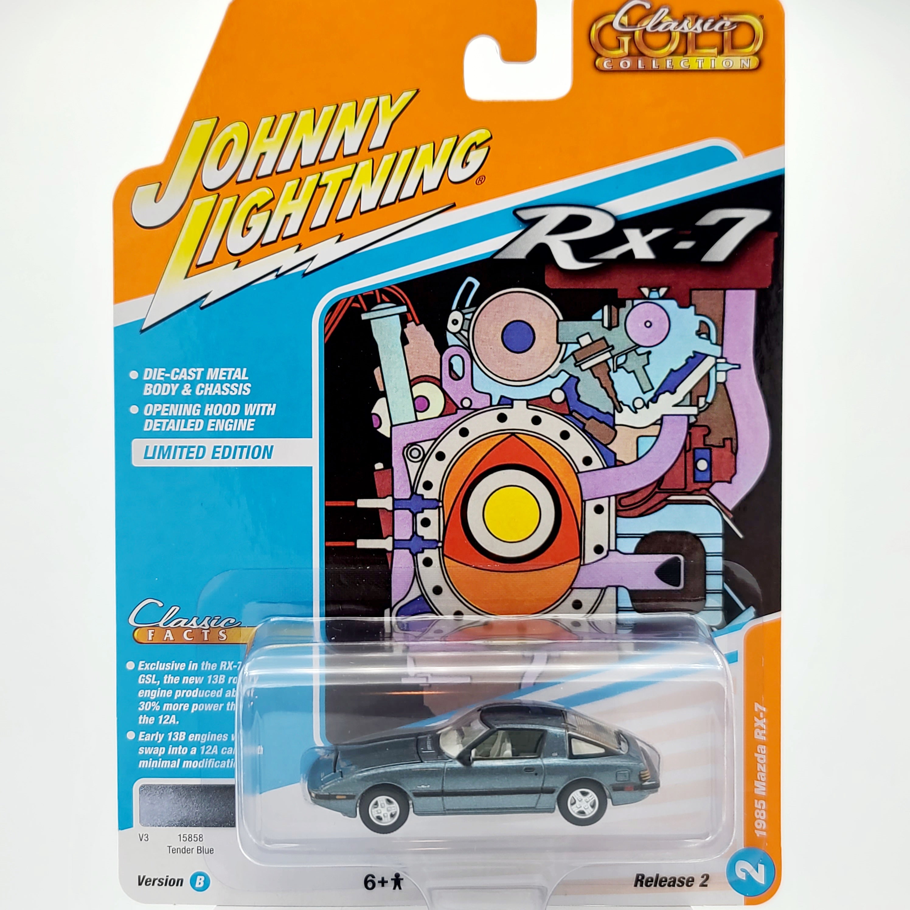 Johnny Lightning - 2025 Classic Gold Release 2 B - complete set of 6 - 1:64 scale